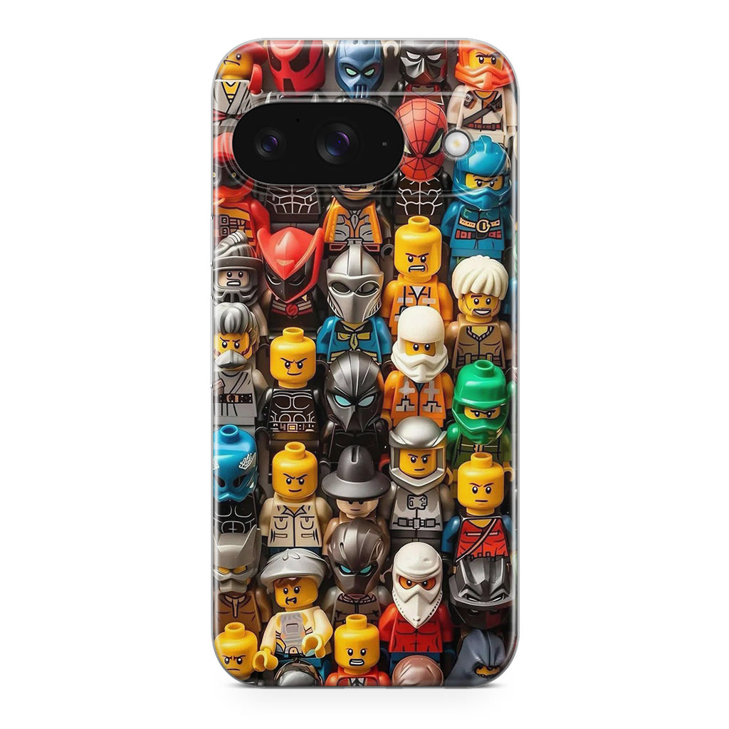 Mini Figures Heroes Assemble Google Pixel 9 Case