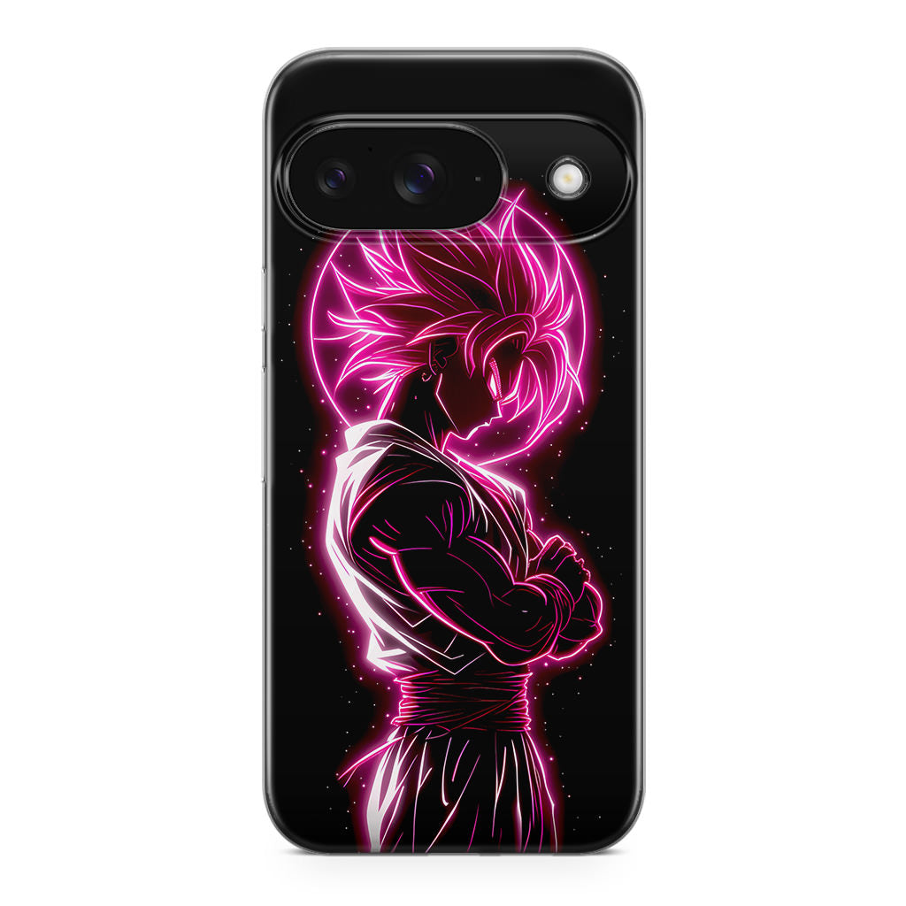 Pink Radiant Saiyan Google Pixel 9 Case