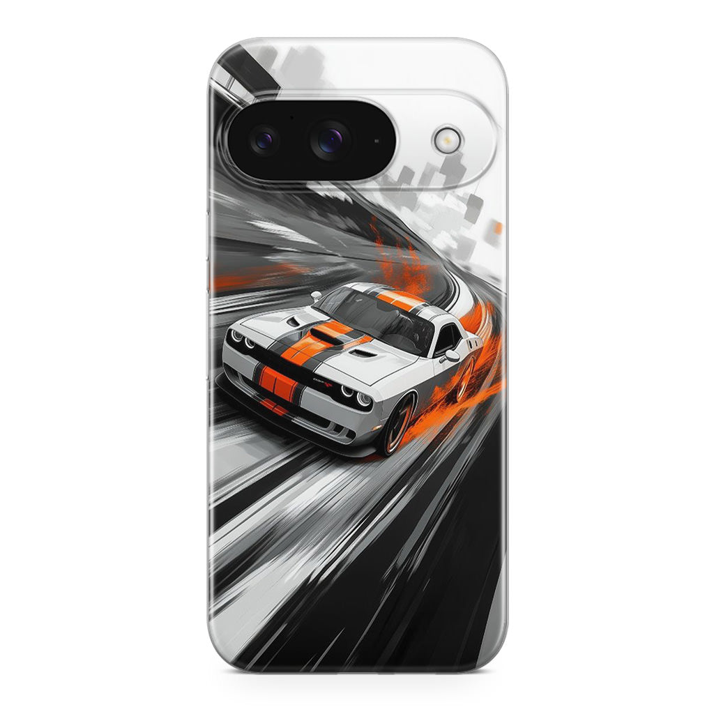 The Beast in Full Throttle Google Pixel 9 Case