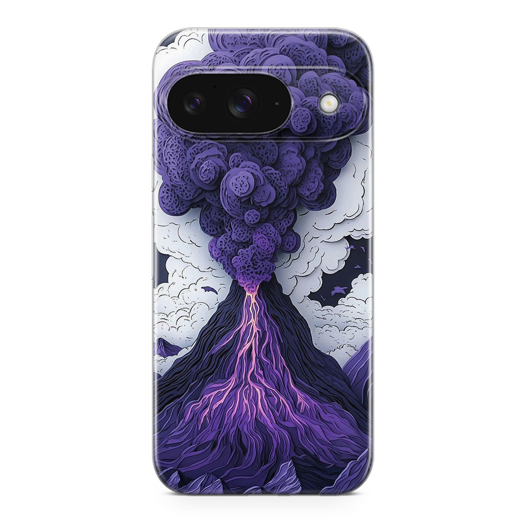 Violet Fury The Awakening Volcano Google Pixel 9 Hülle
