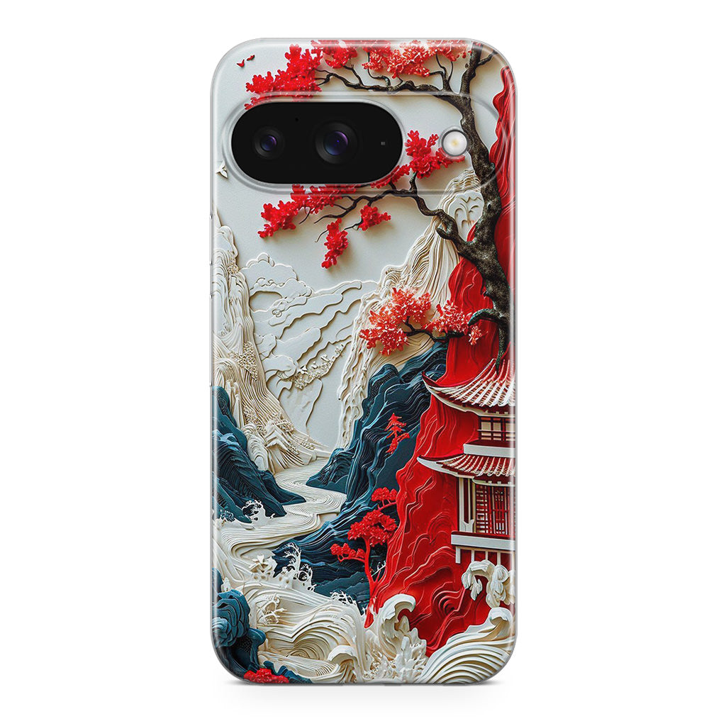 Gerüchte zur Google Pixel 9 Hülle „Crimson Zen“
