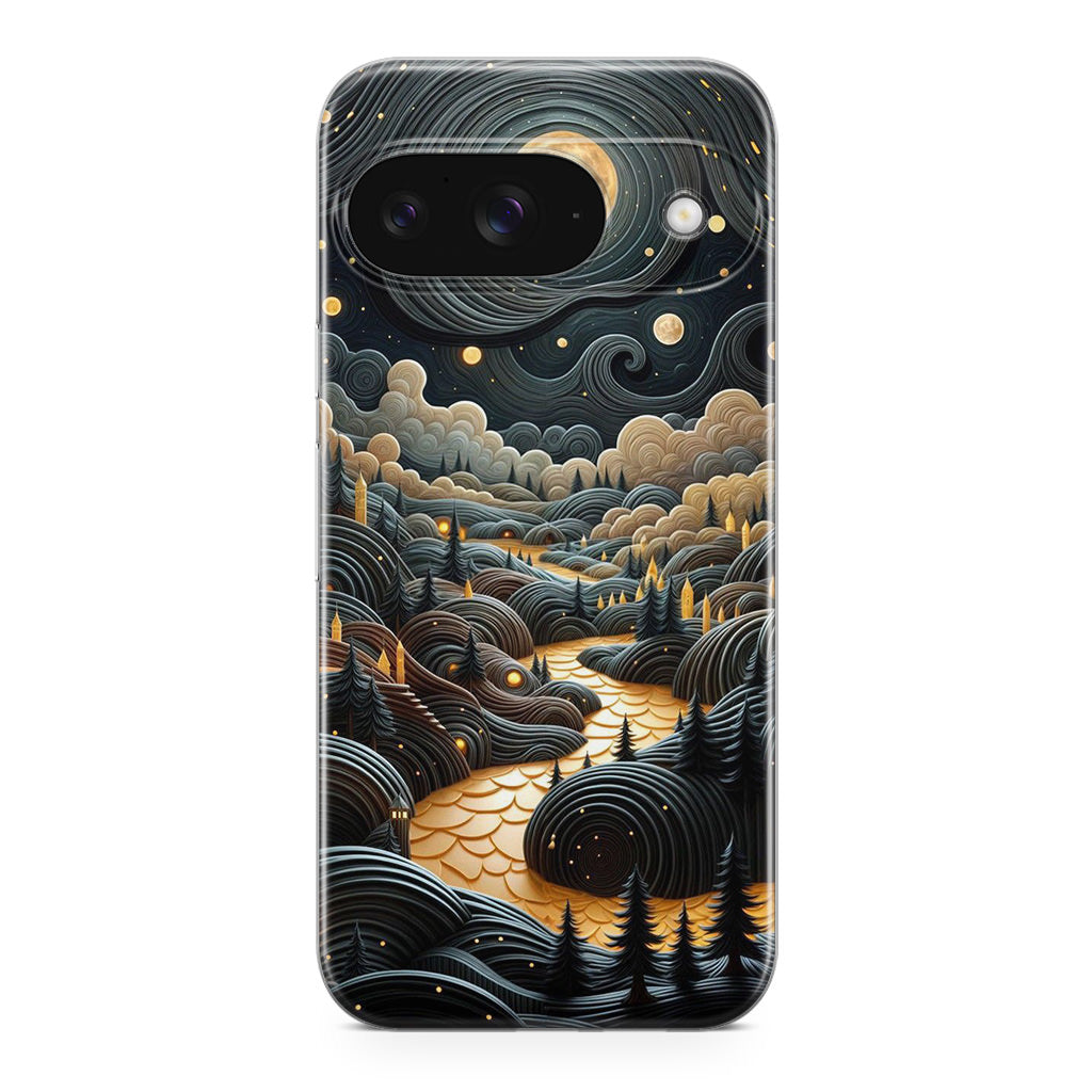 Whispers of the Lunar Valley Google Pixel 9 Hülle