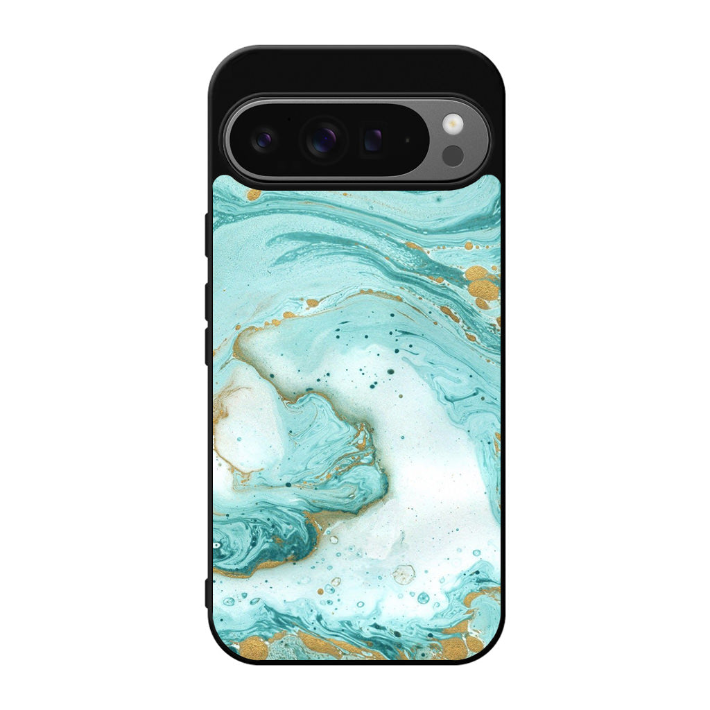 Azure Water Glitter Google Pixel 9 Pro / Pixel 9 Pro XL Case