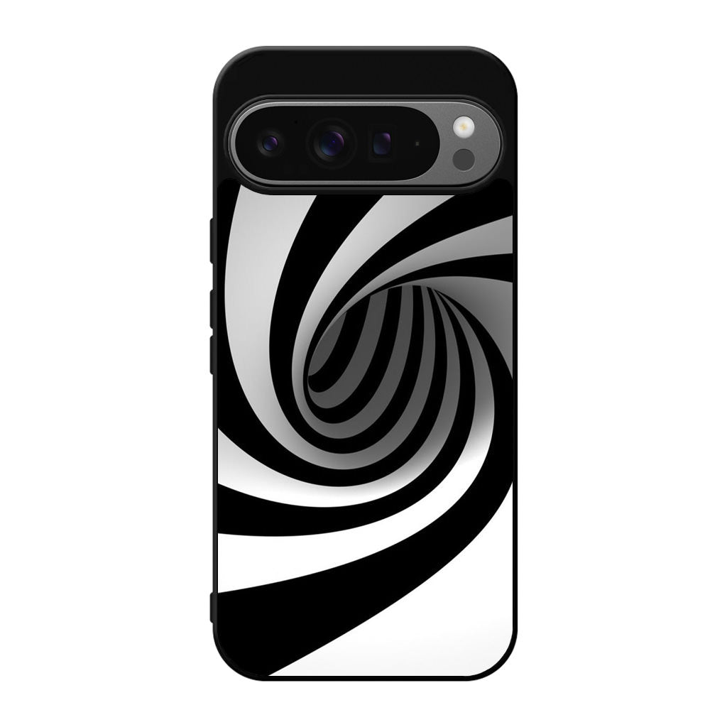 Black and White Twist Google Pixel 9 Pro / Pixel 9 Pro XL Case