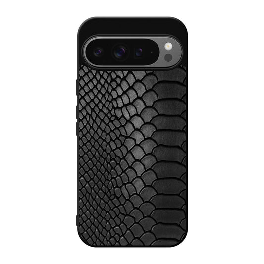 Black Snake Skin Texture Google Pixel 9 Pro / Pixel 9 Pro XL Case