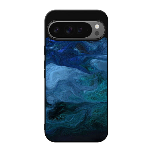 Blue Abstract Art Google Pixel 9 Pro / Pixel 9 Pro XL Case