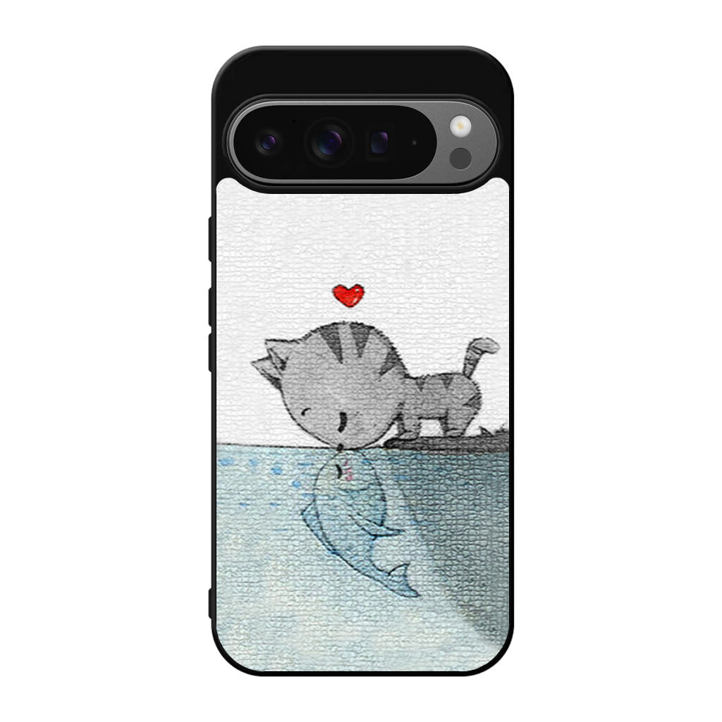 Cat Fish Kisses Google Pixel 9 Pro / Pixel 9 Pro XL Case