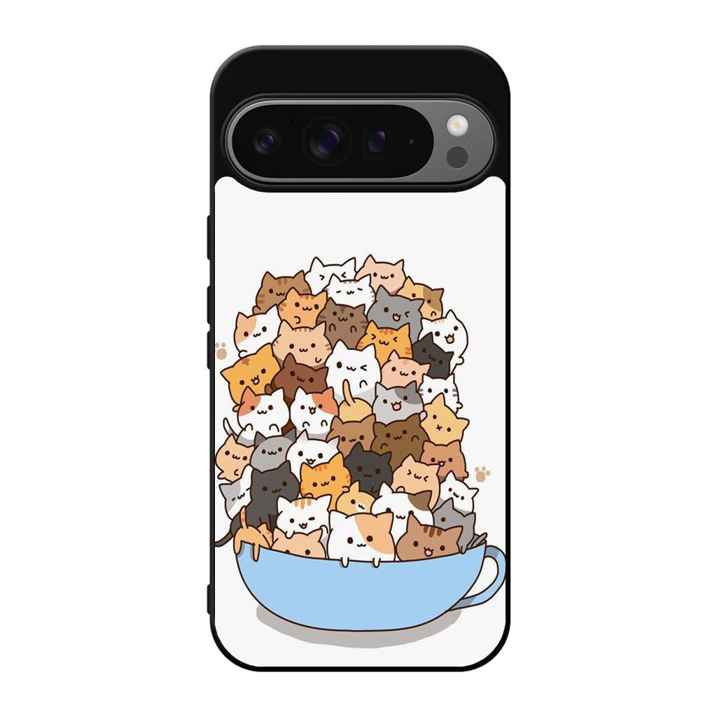 Cats on A Bowl Google Pixel 9 Pro / Pixel 9 Pro XL Case