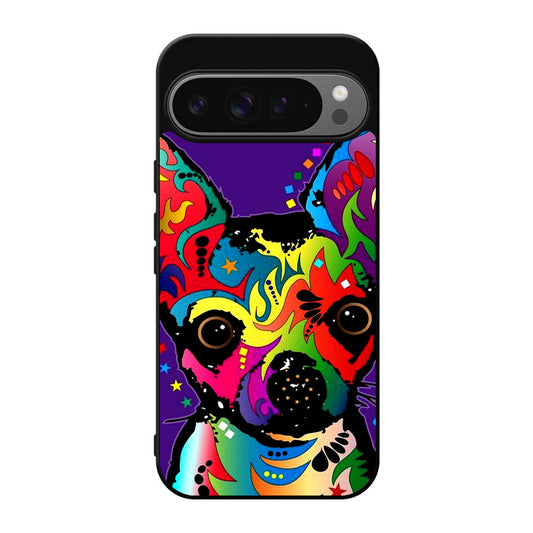 Colorful Chihuahua Google Pixel 9 Pro / Pixel 9 Pro XL Case