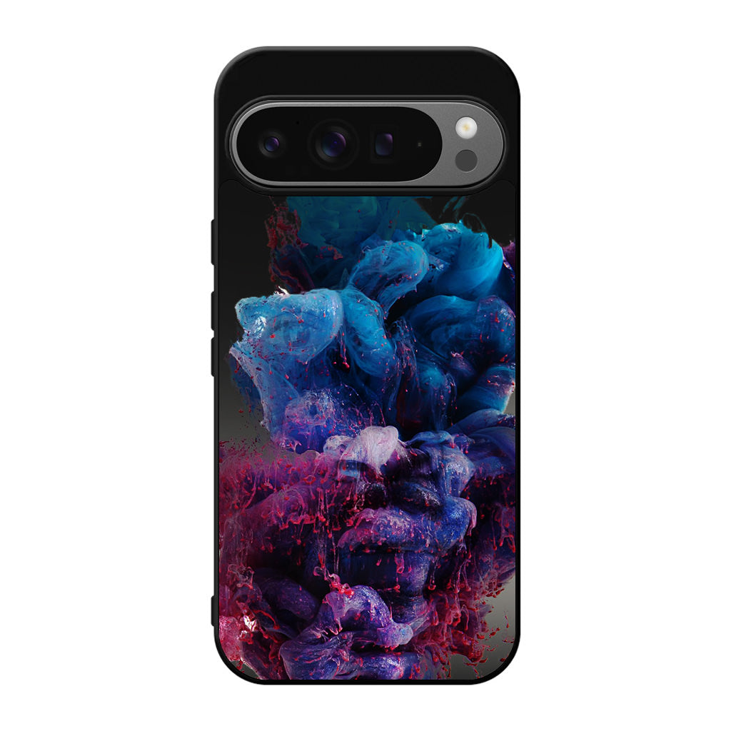 Colorful Dust Art on Black Google Pixel 9 Pro / Pixel 9 Pro XL Case