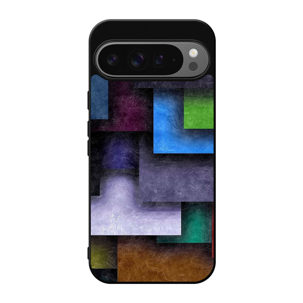 Colorful Rectangel Art Google Pixel 9 Pro / Pixel 9 Pro XL Case