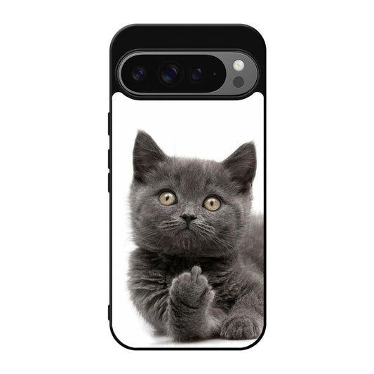 Finger British Shorthair Cat Google Pixel 9 Pro / Pixel 9 Pro XL Case