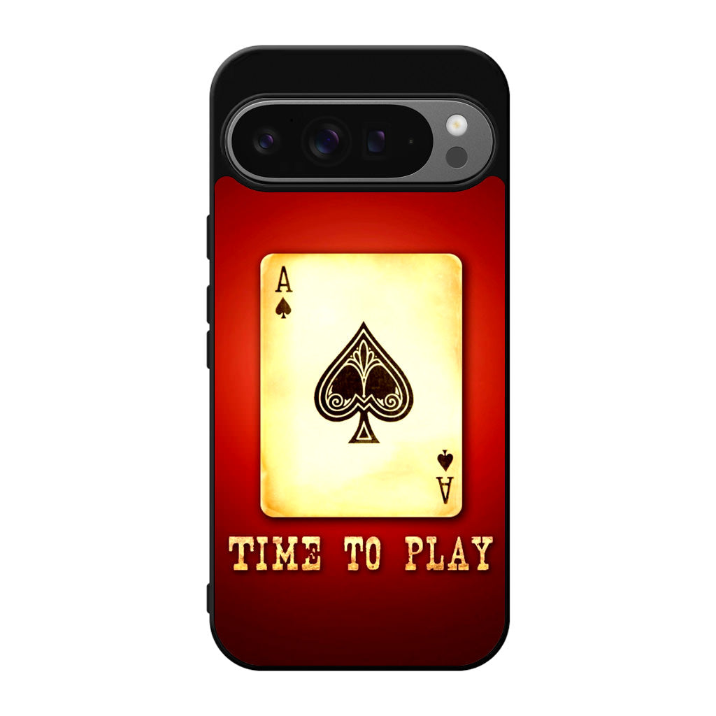 Game Card Time To Play Google Pixel 9 Pro / Pixel 9 Pro XL Case