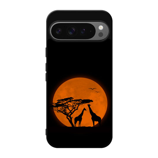 Giraffes Silhouette Google Pixel 9 Pro / Pixel 9 Pro XL Case