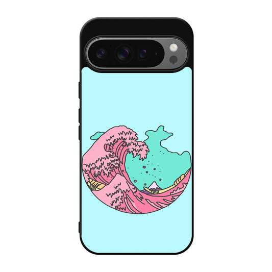 Japanese Pastel Wave Google Pixel 9 Pro / Pixel 9 Pro XL Case