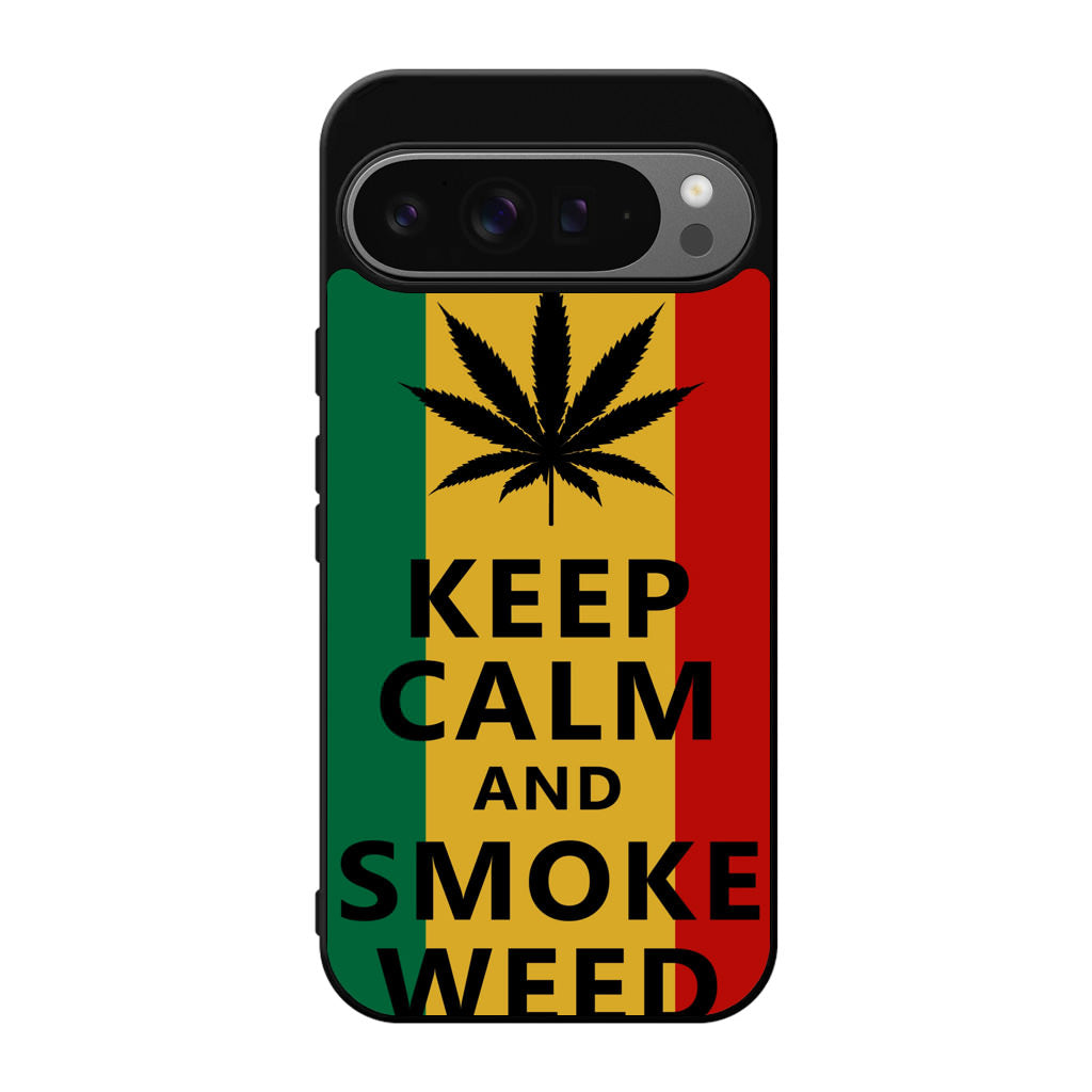 Keep Calm And Smoke Weed Google Pixel 9 Pro / Pixel 9 Pro XL Case