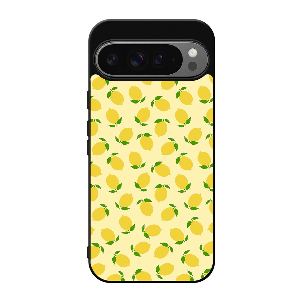 Lemons Fruit Pattern Google Pixel 9 Pro / Pixel 9 Pro XL Case