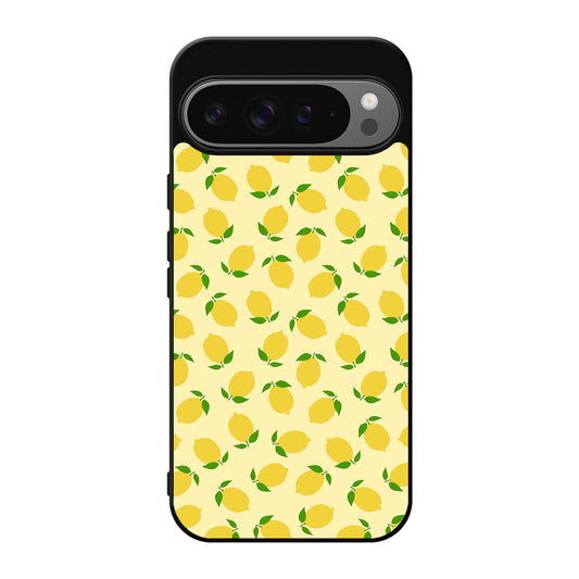 Lemons Fruit Pattern Google Pixel 9 Pro / Pixel 9 Pro XL Case