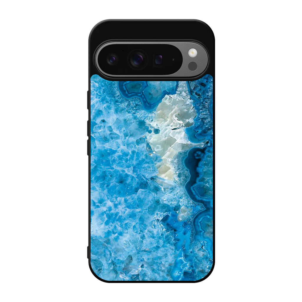 Navy Blue Marble Google Pixel 9 Pro / Pixel 9 Pro XL Case