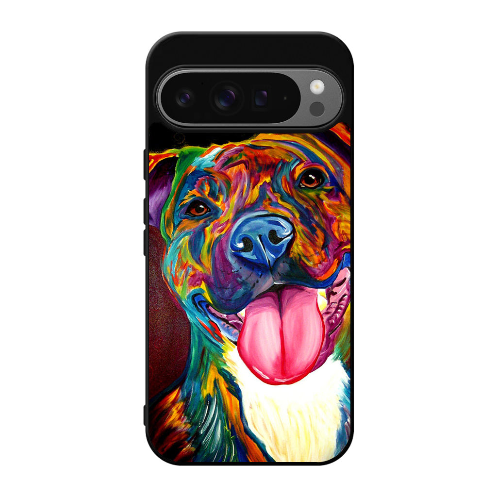 Pitbull Painting Art Google Pixel 9 Pro / Pixel 9 Pro XL Case