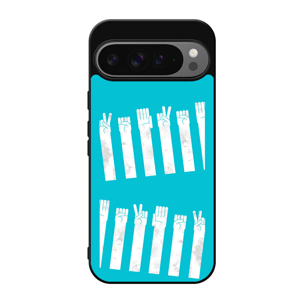 Rock–paper–scissors Zebra Crossing Google Pixel 9 Pro / Pixel 9 Pro XL Case