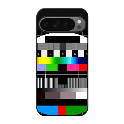 Scheme Pause TV Colorful Mesh Google Pixel 9 Pro / Pixel 9 Pro XL Case