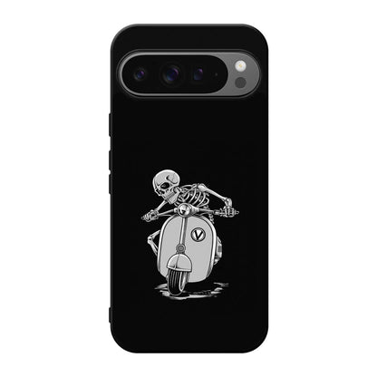 Skeleton Rides Scooter Google Pixel 9 Pro / Pixel 9 Pro XL Case