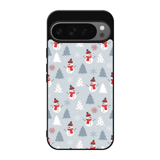 Snowmans Pattern Google Pixel 9 Pro / Pixel 9 Pro XL Case