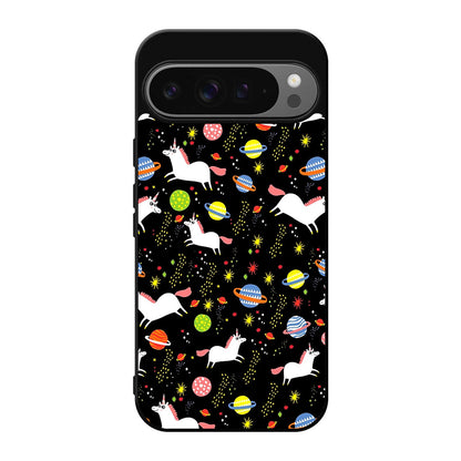 Space Unicorn Pattern Google Pixel 9 Pro / Pixel 9 Pro XL Case