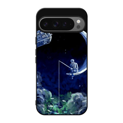 Tardis Walking To The Moon Google Pixel 9 Pro / Pixel 9 Pro XL Case