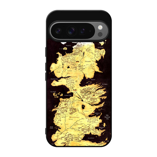 Westeros Map Google Pixel 9 Pro / Pixel 9 Pro XL Case