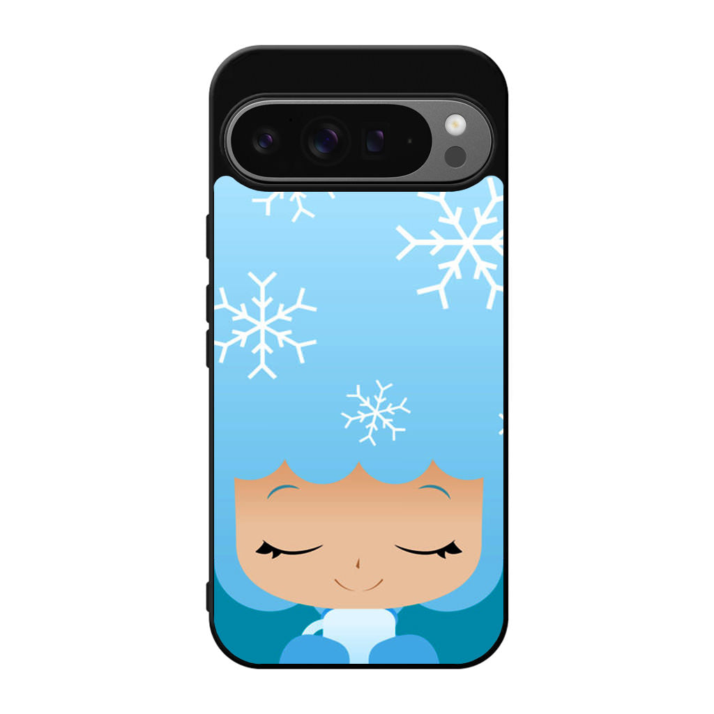 Winter Afro Girl Google Pixel 9 Pro / Pixel 9 Pro XL Case