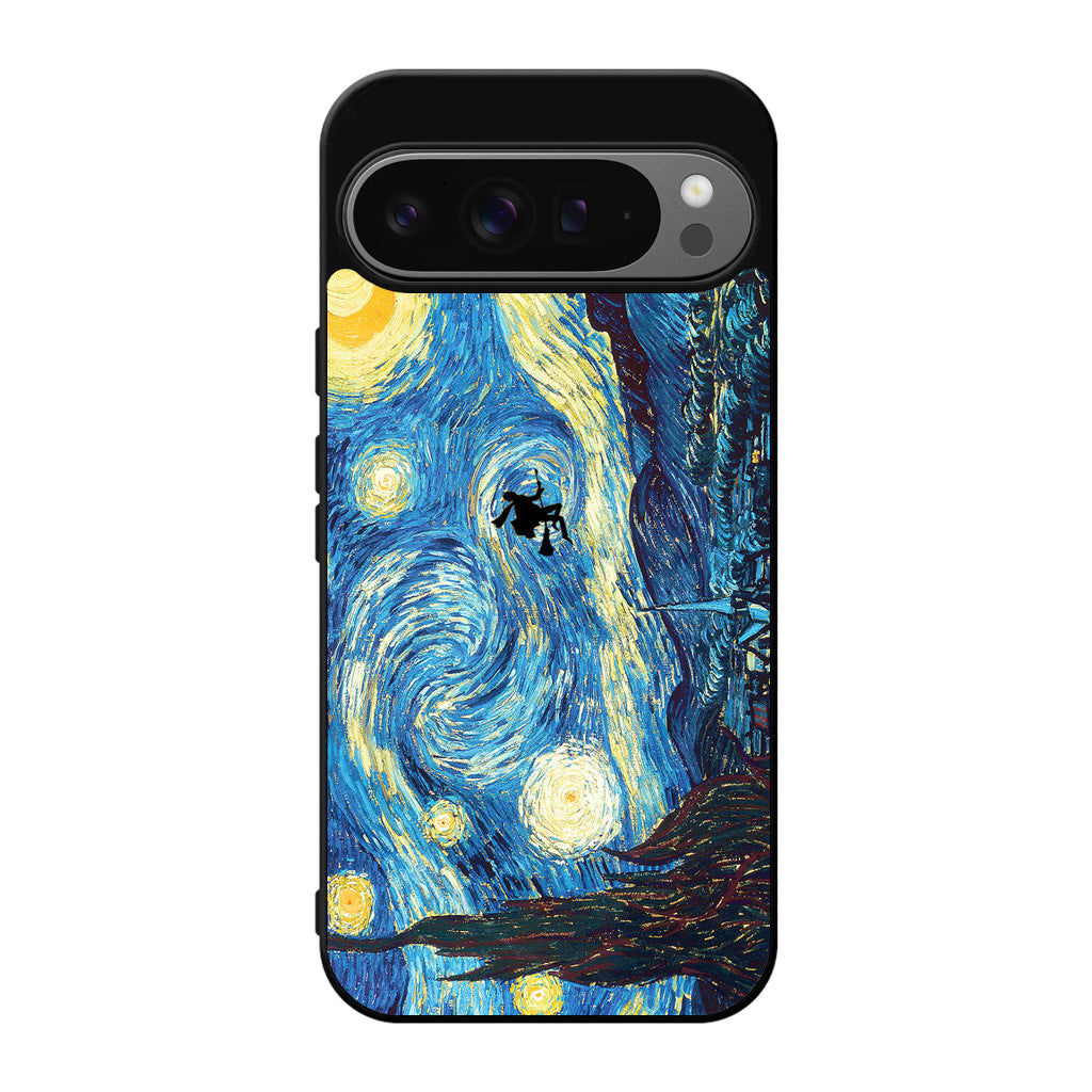 Witch on The Starry Night Sky Google Pixel 9 Pro / Pixel 9 Pro XL Case