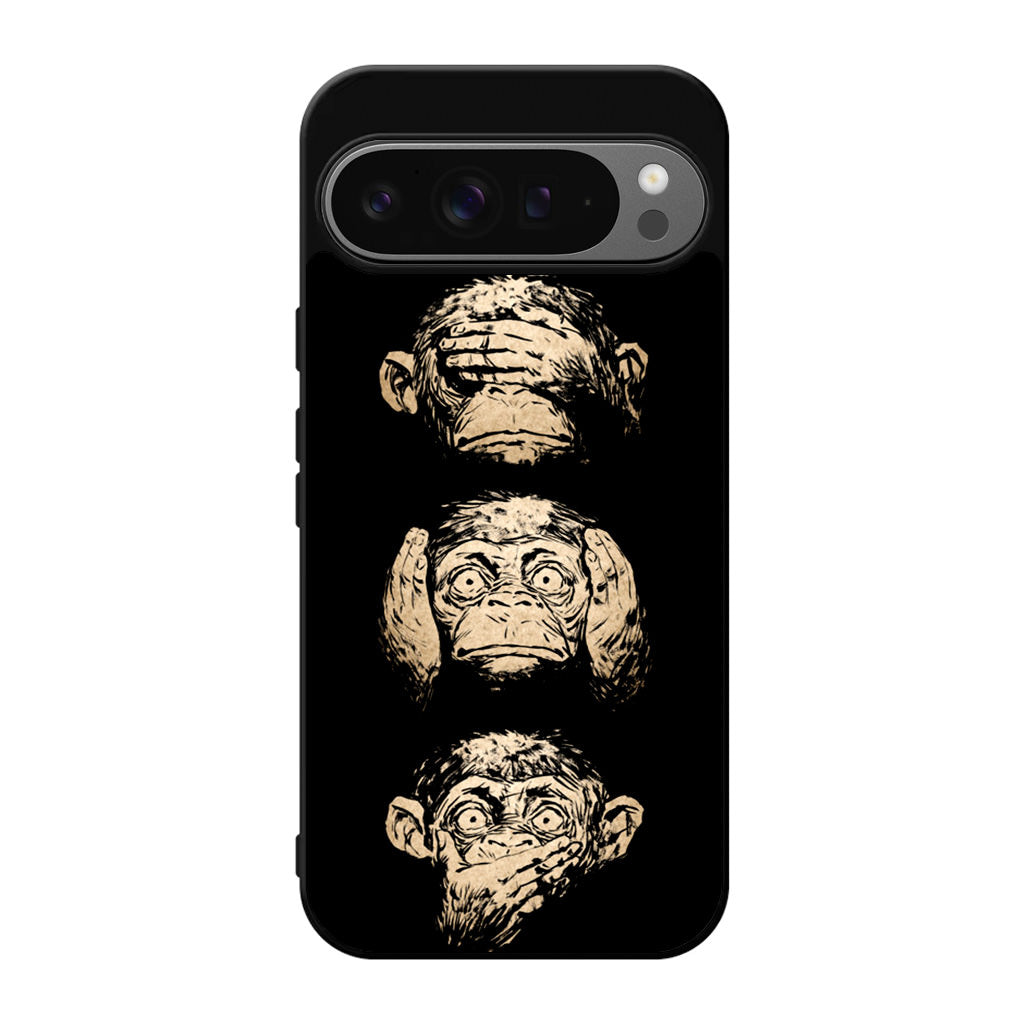 3 Wise Monkey Google Pixel 9 Pro / Pixel 9 Pro XL Case