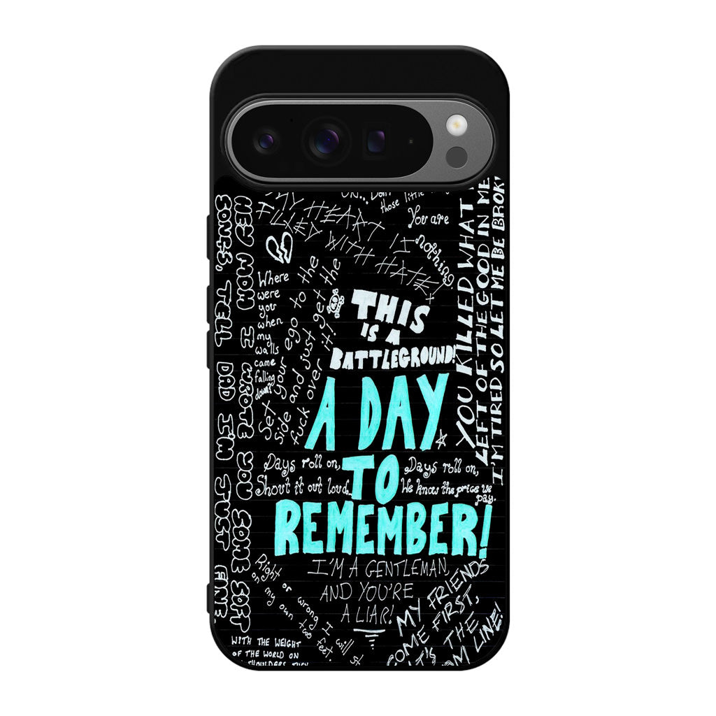 A Day To Remember Quote Google Pixel 9 Pro / Pixel 9 Pro XL Case