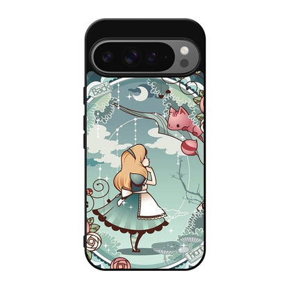 Alice And Cheshire Cat Poster Google Pixel 9 Pro / Pixel 9 Pro XL Case