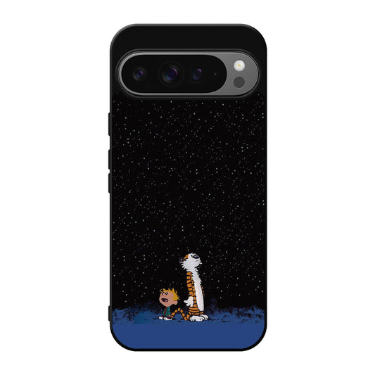 Calvin and Hobbes Space Google Pixel 9 Pro / Pixel 9 Pro XL Case