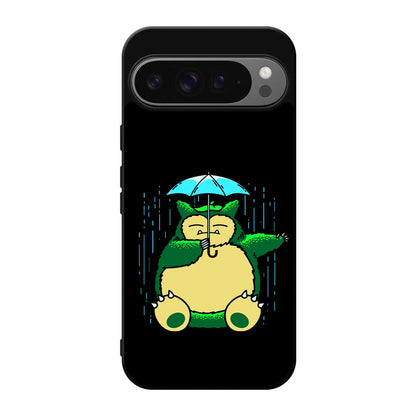 Cute Snorlax Umbrella Google Pixel 9 Pro / Pixel 9 Pro XL Case