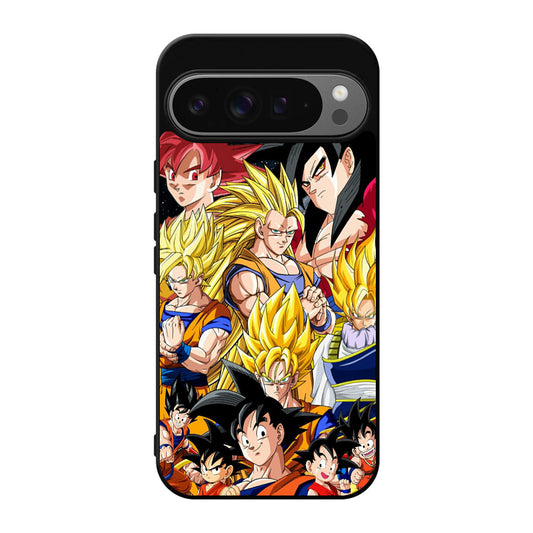 Dragon Ball Z Son Goku Transformation Google Pixel 9 Pro / Pixel 9 Pro XL Case