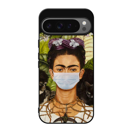 Frida Kahlo Wear Mask Google Pixel 9 Pro / Pixel 9 Pro XL Case