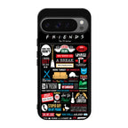 Friends TV Show Quotes Poster Google Pixel 9 Pro / Pixel 9 Pro XL Case