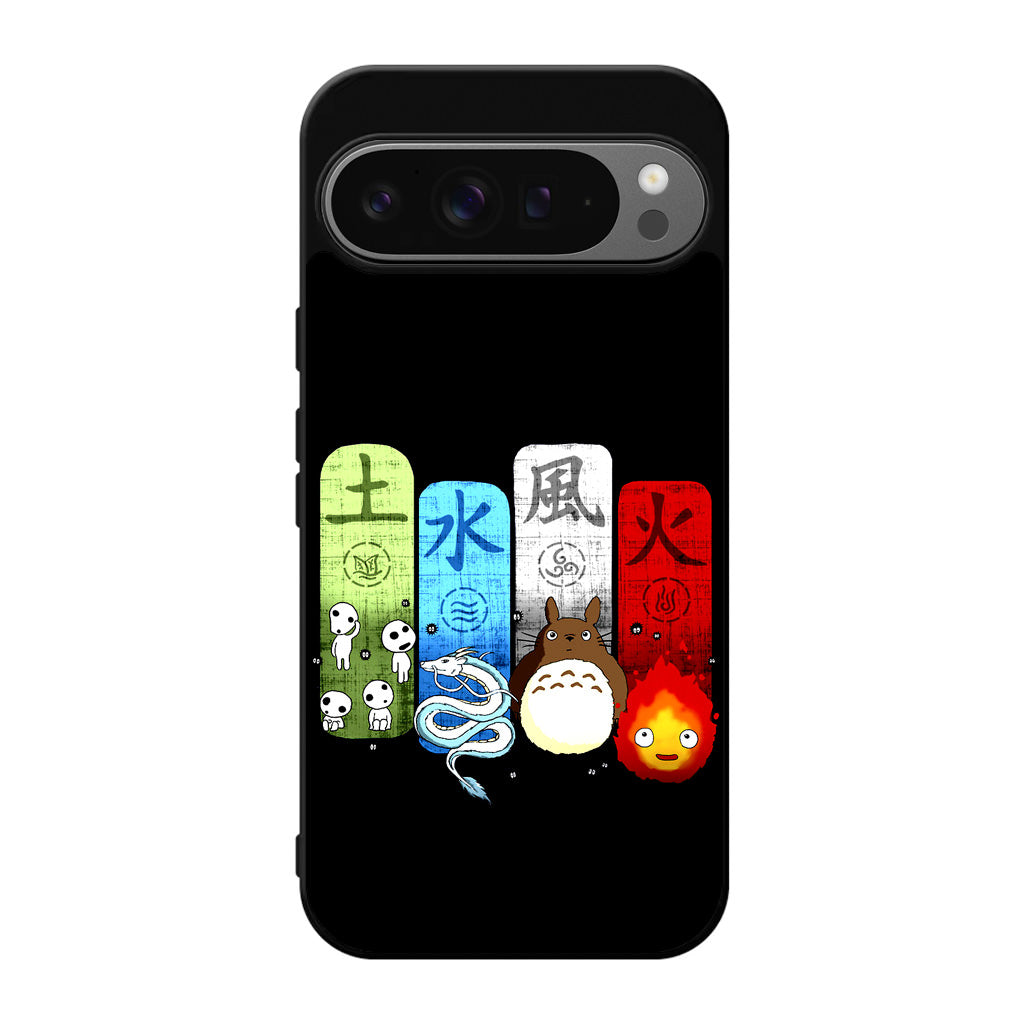 Ghibli Elemental Charms Google Pixel 9 Pro / Pixel 9 Pro XL Case