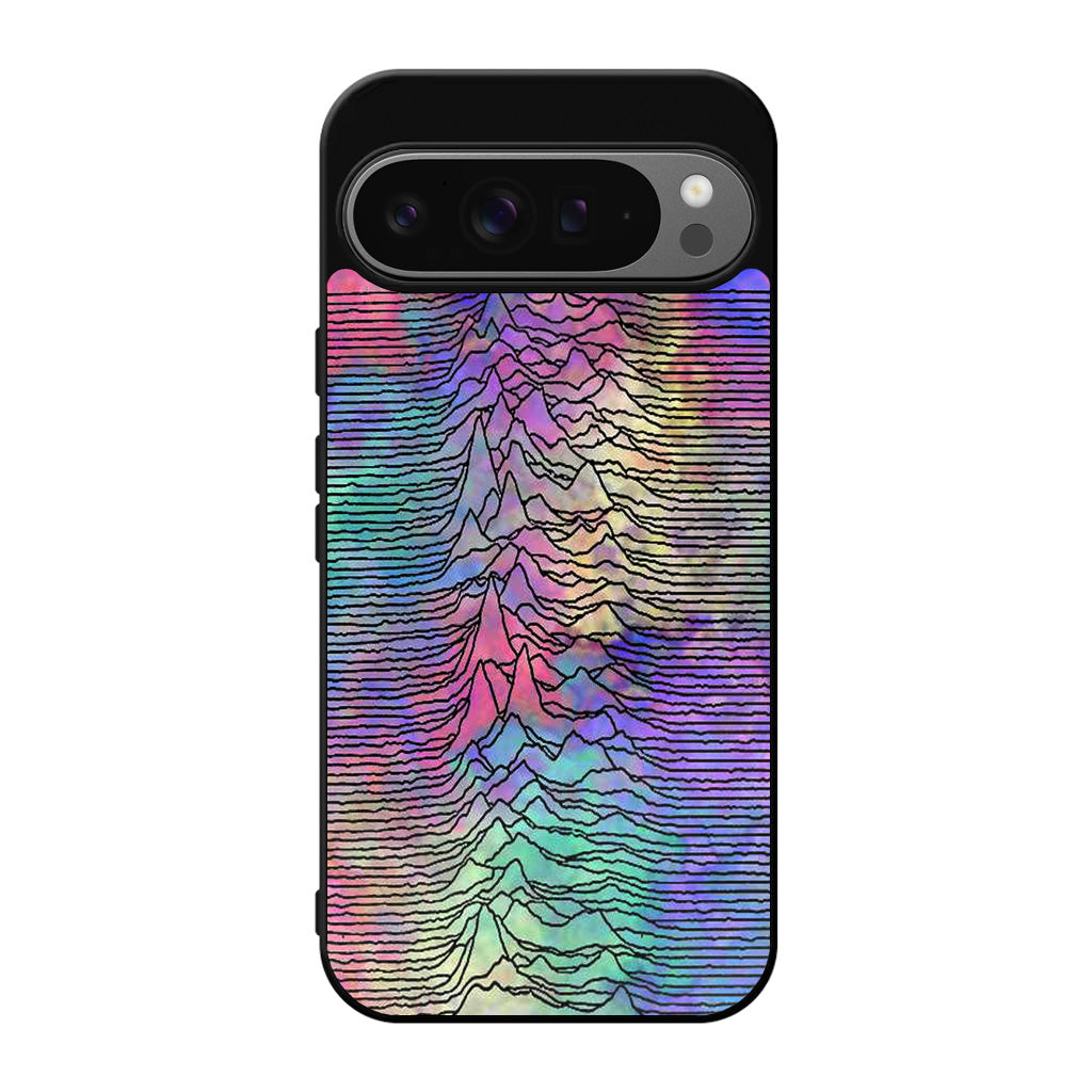 Joy Division Unknown Pleasures Colorful Google Pixel 9 Pro / Pixel 9 Pro XL Case