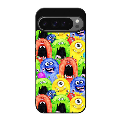 Monster Watercolor Art Google Pixel 9 Pro / Pixel 9 Pro XL Case