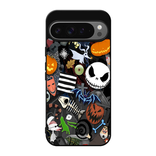 Nightmare Before Chrismast Collage Google Pixel 9 Pro / Pixel 9 Pro XL Case