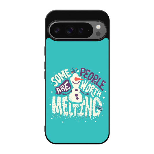 Olaf Frozen Is Melting Google Pixel 9 Pro / Pixel 9 Pro XL Case