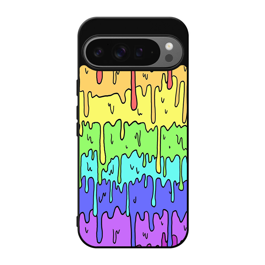 Pastel Kawaii Melting Rainbow Google Pixel 9 Pro / Pixel 9 Pro XL Case