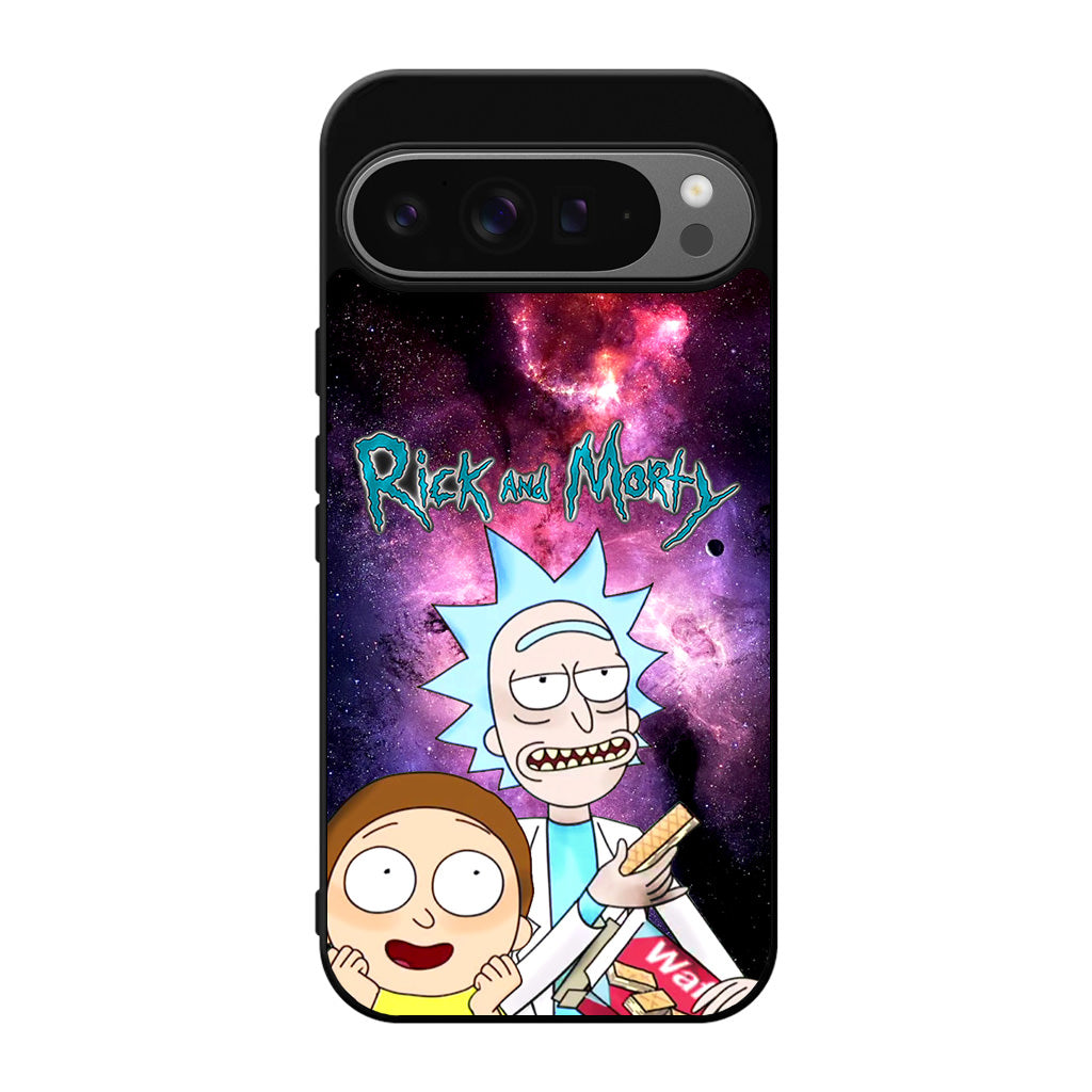 Rick And Morty Nebula Space Google Pixel 9 Pro / Pixel 9 Pro XL Case