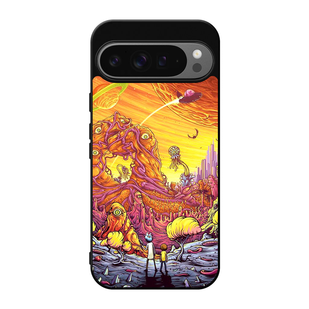 Rick And Morty Alien Planet Google Pixel 9 Pro / Pixel 9 Pro XL Case