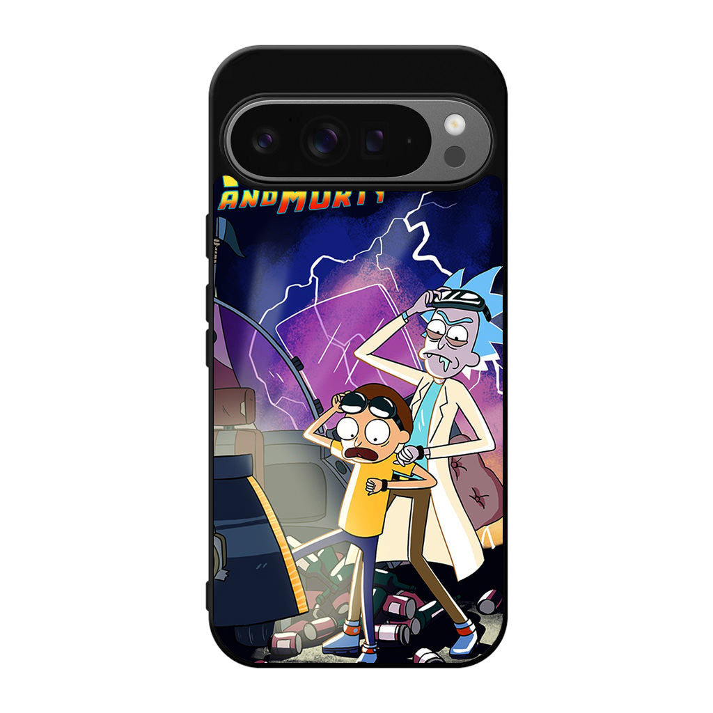 Rick And Morty Back To The Future Google Pixel 9 Pro / Pixel 9 Pro XL Case